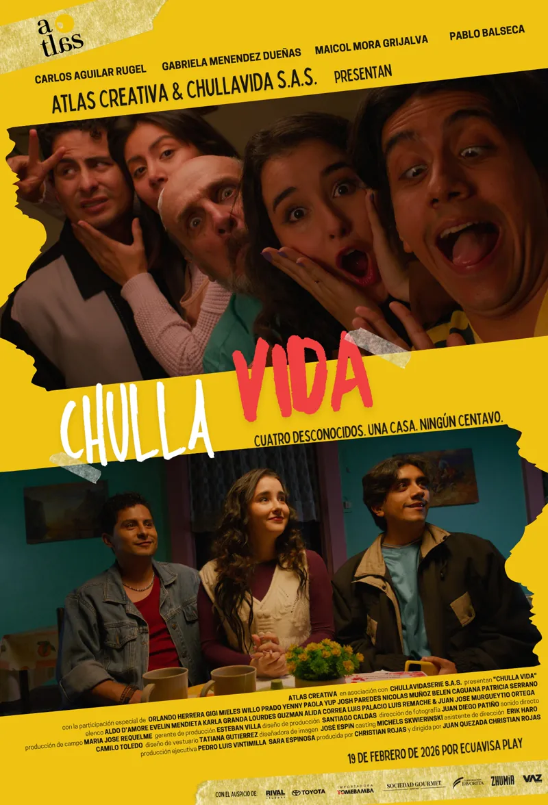 Póster de Chulla Vida, la serie